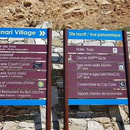 Daire Location Cap Corse Canari